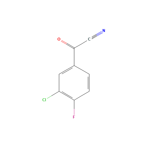 (3-Chloro-4-fluorophenyl)(oxo)acetonitrile (CAS: 80277-45-8) - Related Chemical Product