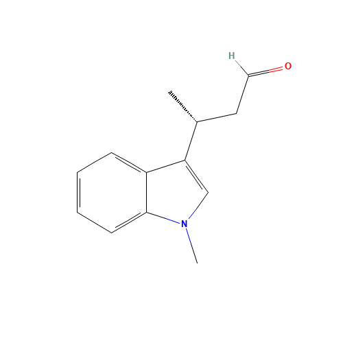 (3R)-3-(1-Methyl-1H-indol-3-yl)butanal (CAS: 405873-05-4) - Related Chemical Product