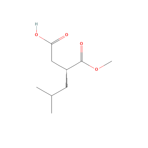 (3R)-3-(Methoxycarbonyl)-5-methylhexanoic acid (CAS: 130165-76-3) - Related Chemical Product