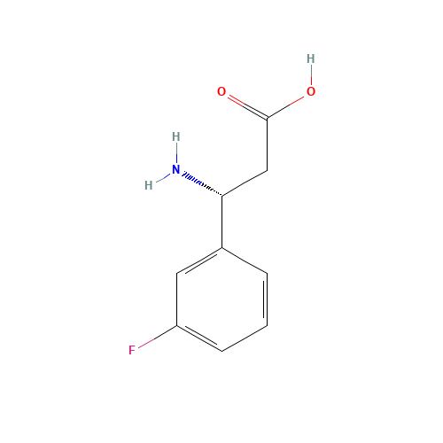 (3R)-3-Amino-3-(3-fluorophenyl)propanoic acid (CAS: 723284-81-9) - Related Chemical Product
