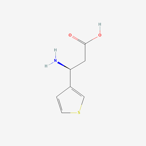 (3S)-3-Amino-3-(3-thienyl)propanoic acid (CAS: 773050-73-0) - Related Chemical Product