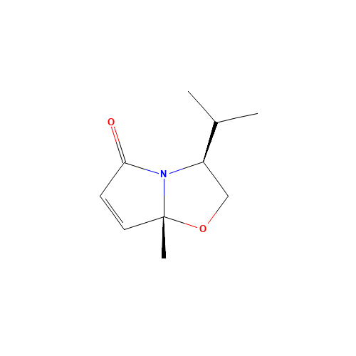 (3S-cis)-(+)-2,3-Dihydro-3-isopropyl-7a-methylpyrrolo[2,1-b]oxazol-5(7aH)-one (CAS: 116910-11-3) - Related Chemical Product