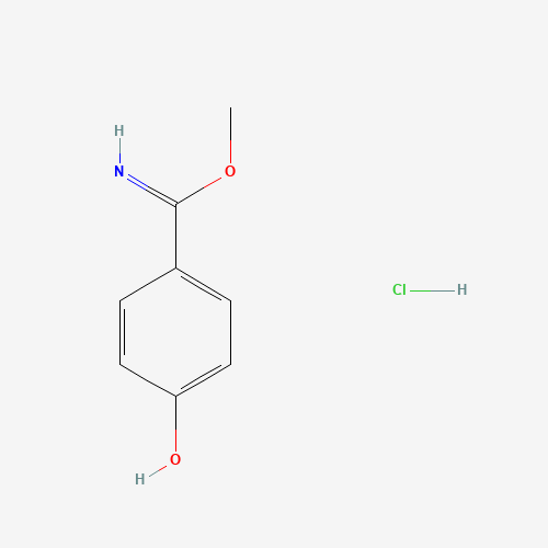 (4-Hydroxyphenyl)(methoxy)methaniminium chloride (CAS: 57943-60-9) - Related Chemical Product