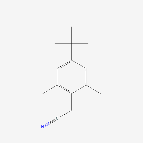 (4-tert-Butyl-2,6-dimethylphenyl)acetonitrile (CAS: 84803-57-6) - Related Chemical Product