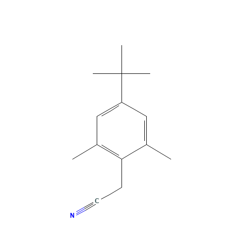 (4-tert-Butyl-2,6-dimethylphenyl)acetonitrile (CAS: 84803-57-6) - Related Chemical Product
