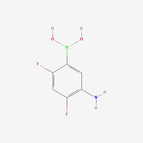 (5-Amino-2,4-difluorophenyl)boronic acid (CAS: 1072952-05-6) - Related Chemical Product