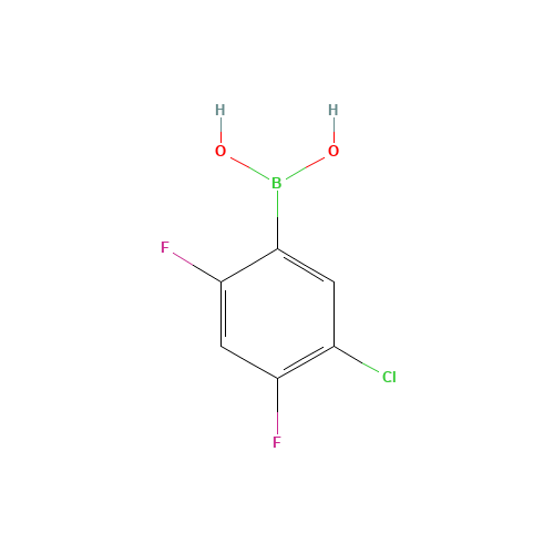 (5-Chloro-2,4-difluorophenyl)boronic acid (CAS: 911645-24-4) - Related Chemical Product