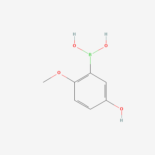 (5-Hydroxy-2-methoxyphenyl)boronic acid (CAS: 1072952-43-2) - Related Chemical Product