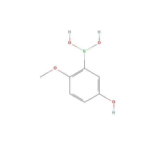 (5-Hydroxy-2-methoxyphenyl)boronic acid (CAS: 1072952-43-2) - Related Chemical Product