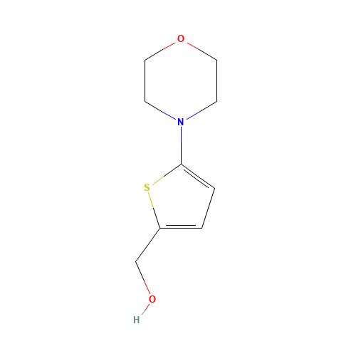 (5-morpholinothien-2-yl)methanol (CAS: 910036-90-7) - Related Chemical Product