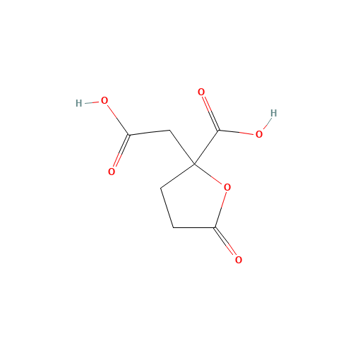(5-Oxotetrahydro-2-furanyl)acetyl hydrogen carbonate (CAS: 91912-46-8) - Chemical Structure and Molecular Formula 