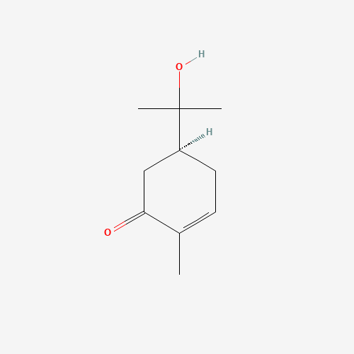 (5S)-5-(2-Hydroxypropan-2-yl)-2-methylcyclohex-2-en-1-one (CAS: 60593-11-5) - Related Chemical Product