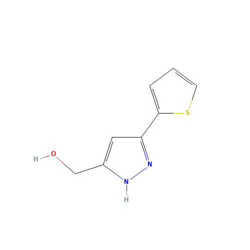(5-thien-2-yl-1H-pyrazol-3-yl)methanol (CAS: 852228-02-5) - Related Chemical Product