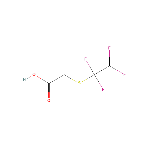 [(1,1,2,2-Tetrafluoroethyl)sulfanyl]acetic acid (CAS: 665-35-0) - Related Chemical Product