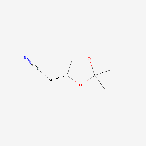 [(4R)-2,2-Dimethyl-1,3-dioxolan-4-yl]acetonitrile (CAS: 74923-97-0) - Related Chemical Product