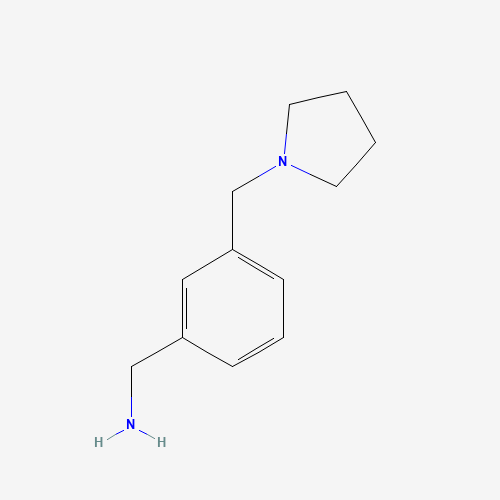 [3-(1-pyrrolidinylmethyl)phenyl]methanamine (CAS: 91271-78-2) - Related Chemical Product