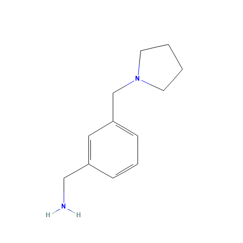 [3-(1-pyrrolidinylmethyl)phenyl]methanamine (CAS: 91271-78-2) - Related Chemical Product