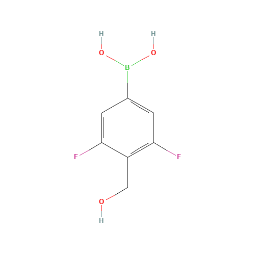 [3,5-Difluoro-4-(hydroxymethyl)phenyl]boronic acid (CAS: 917969-79-0) - Related Chemical Product
