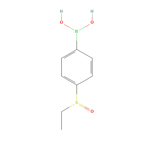 [4-(Ethylsulfinyl)phenyl]boronic acid (CAS: 863248-21-9) - Related Chemical Product