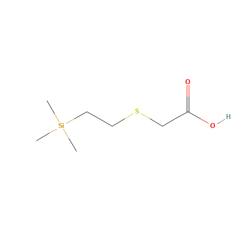 {[2-(Trimethylsilyl)ethyl]sulfanyl}acetic acid (CAS: 18269-42-6) - Related Chemical Product