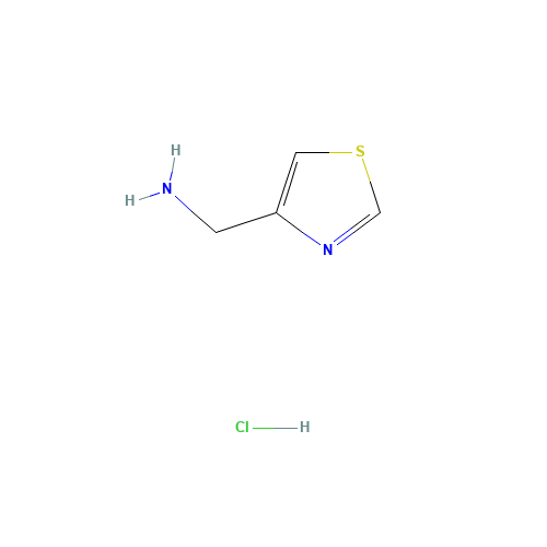 1-(1,3-Thiazol-4-yl)methanamine hydrochloride (CAS: 117043-86-4) - Related Chemical Product