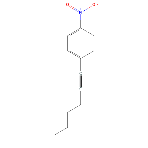 1-(1-Hexyn-1-yl)-4-nitrobenzene (CAS: 229022-43-9) - Related Chemical Product