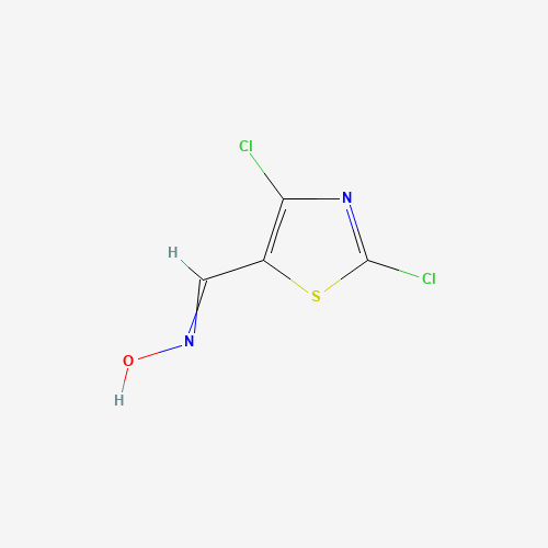 1-(2,4-Dichloro-1,3-thiazol-5-yl)-N-hydroxymethanimine (CAS: 666257-91-6) - Related Chemical Product