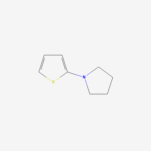 1-(2-Thienyl)pyrrolidine (CAS: 19983-18-7) - Chemical Structure and Molecular Formula 