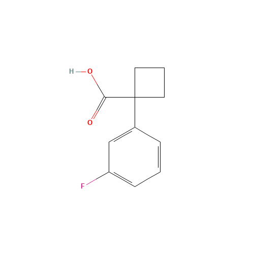 1-(3-fluorophenyl)cyclobutanecarboxylic acid (CAS: 179411-84-8) - Related Chemical Product