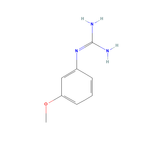 1-(3-Methoxyphenyl)guanidin (CAS: 57004-60-1) - Related Chemical Product