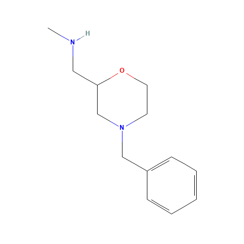 1-(4-Benzylmorpholin-2-yl)-N-methylmethanamine (CAS: 126645-75-8) - Related Chemical Product