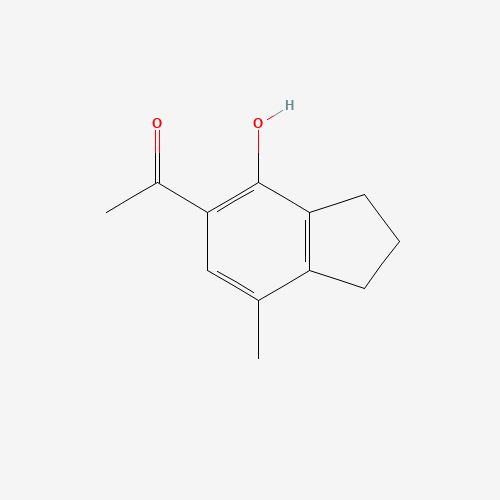 1-(4-Hydroxy-7-methyl-2,3-dihydro-1H-inden-5-yl)ethanone (CAS: 175136-13-7) - Related Chemical Product