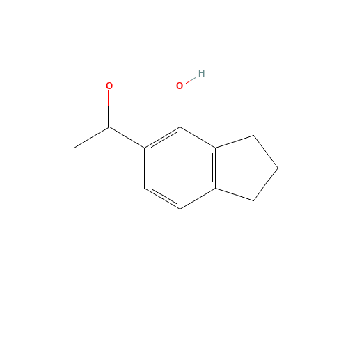 1-(4-Hydroxy-7-methyl-2,3-dihydro-1H-inden-5-yl)ethanone (CAS: 175136-13-7) - Related Chemical Product