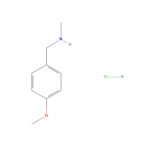 1-(4-Methoxyphenyl)-N-methylmethanamine hydrochloride (CAS: 876-32-4) - Related Chemical Product