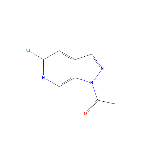 1-(5-Chloro-1H-pyrazolo[3,4-c]pyridin-1-yl)ethanone (CAS: 76006-04-7) - Related Chemical Product