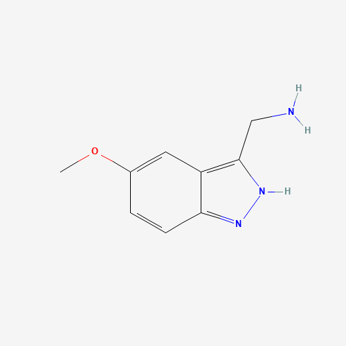 1-(5-Methoxy-1H-indazol-3-yl)methanamine dihydrochloride (CAS: 885271-81-8) - Related Chemical Product