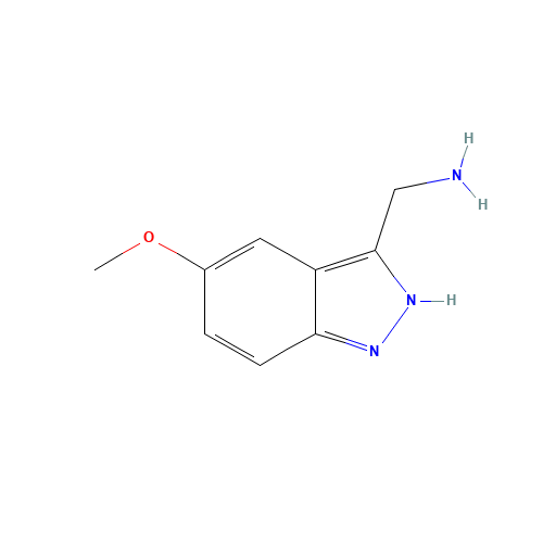 1-(5-Methoxy-1H-indazol-3-yl)methanamine dihydrochloride (CAS: 885271-81-8) - Related Chemical Product