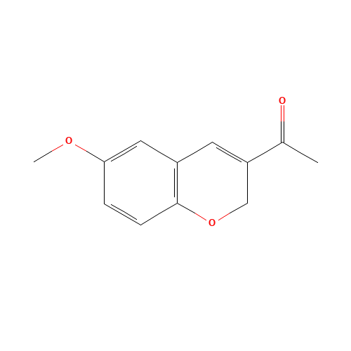 1-(6-Methoxy-2H-chromen-3-yl)ethanone (CAS: 57543-56-3) - Related Chemical Product