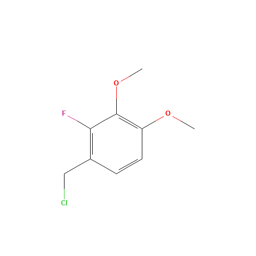 1-(Chloromethyl)-2-fluoro-3,4-dimethoxybenzene (CAS: 1716-43-4) - Related Chemical Product