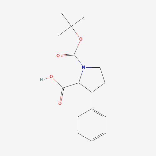 1-(tert-Butoxycarbonyl)-3-phenylproline (CAS: 143979-44-6) - Related Chemical Product