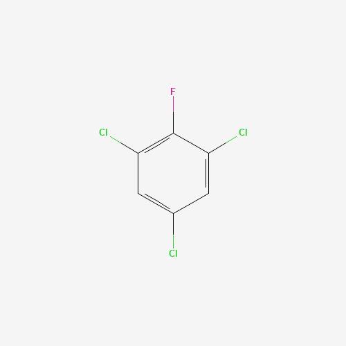 1,3,5-Trichloro-2-fluorobenzene (CAS: 36556-33-9) - Chemical Structure and Molecular Formula 