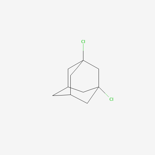 1,3-Dichloroadamantane (CAS: 16104-50-0) - Chemical Structure and Molecular Formula 