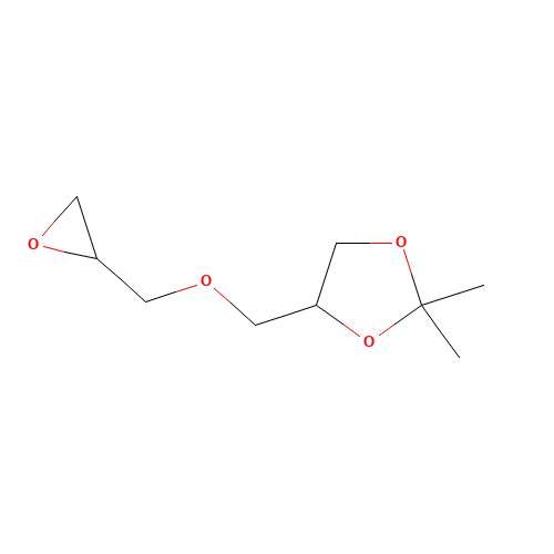 1,3-dioxolane, 2,2-dimethyl-4-[(oxiranylmethoxy)methyl]- (CAS: 1607-37-0) - Related Chemical Product