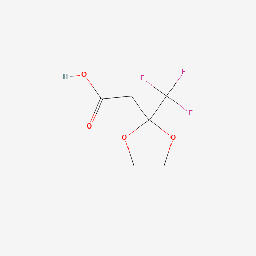 1,3-dioxolane-2-acetic acid, 2-(trifluoromethyl)- (CAS: 70976-13-5) - Related Chemical Product