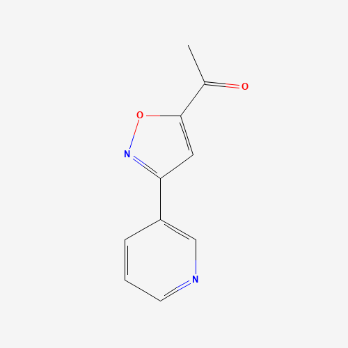 1-[3-(3-Pyridinyl)-1,2-oxazol-5-yl]ethanone (CAS: 889939-04-2) - Related Chemical Product