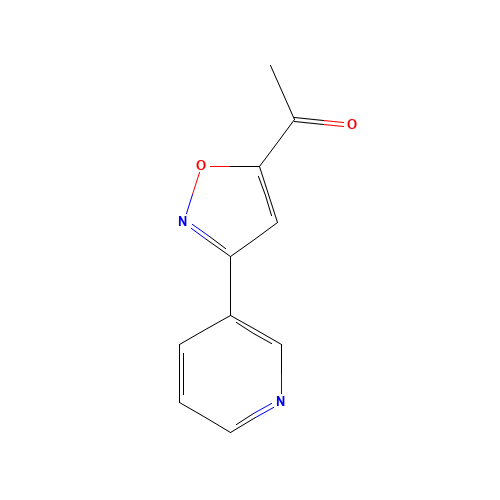 1-[3-(3-Pyridinyl)-1,2-oxazol-5-yl]ethanone (CAS: 889939-04-2) - Related Chemical Product