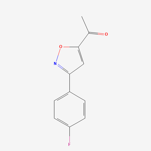1-[3-(4-Fluorophenyl)-1,2-oxazol-5-yl]ethanone (CAS: 889938-97-0) - Related Chemical Product