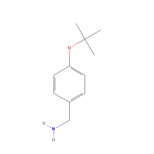 1-{4-[(2-Methyl-2-propanyl)oxy]phenyl}methanamine (CAS: 84697-13-2) - Related Chemical Product