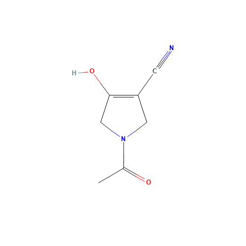 1-Acetyl-4-Hydroxy-2,5-Dihydro-1H-Pyrrole-3-Carbonitrile (CAS: 18721-38-5) - Related Chemical Product