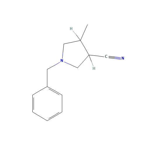 1-Benzyl-4-methyl-3-pyrrolidinecarbonitrile (CAS: 115687-24-6) - Related Chemical Product